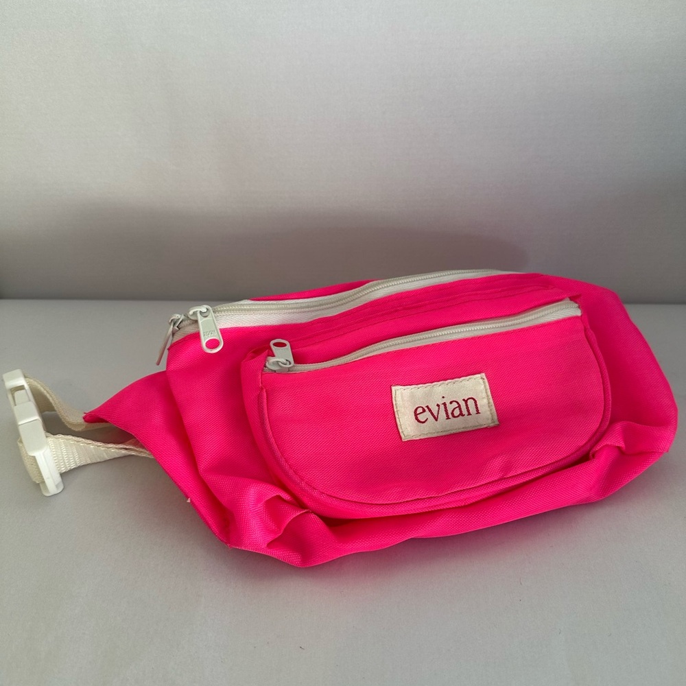 Hot Pink Evian Fanny Pack